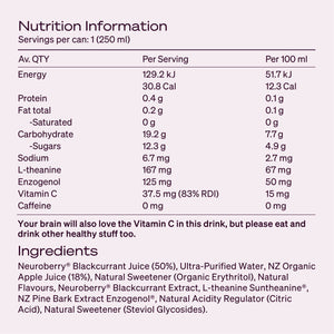 The Brain Drink for Performance (250ml)⁺