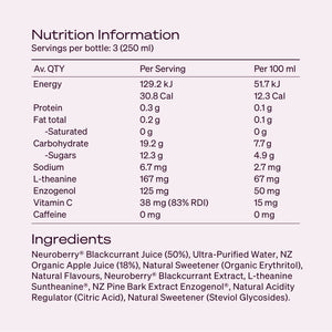 The Brain Drink for Performance (750ml)⁺