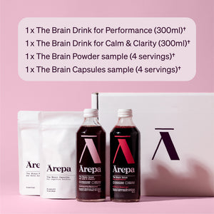The Brainfood Sample Pack† - Drink Ārepa Australia 