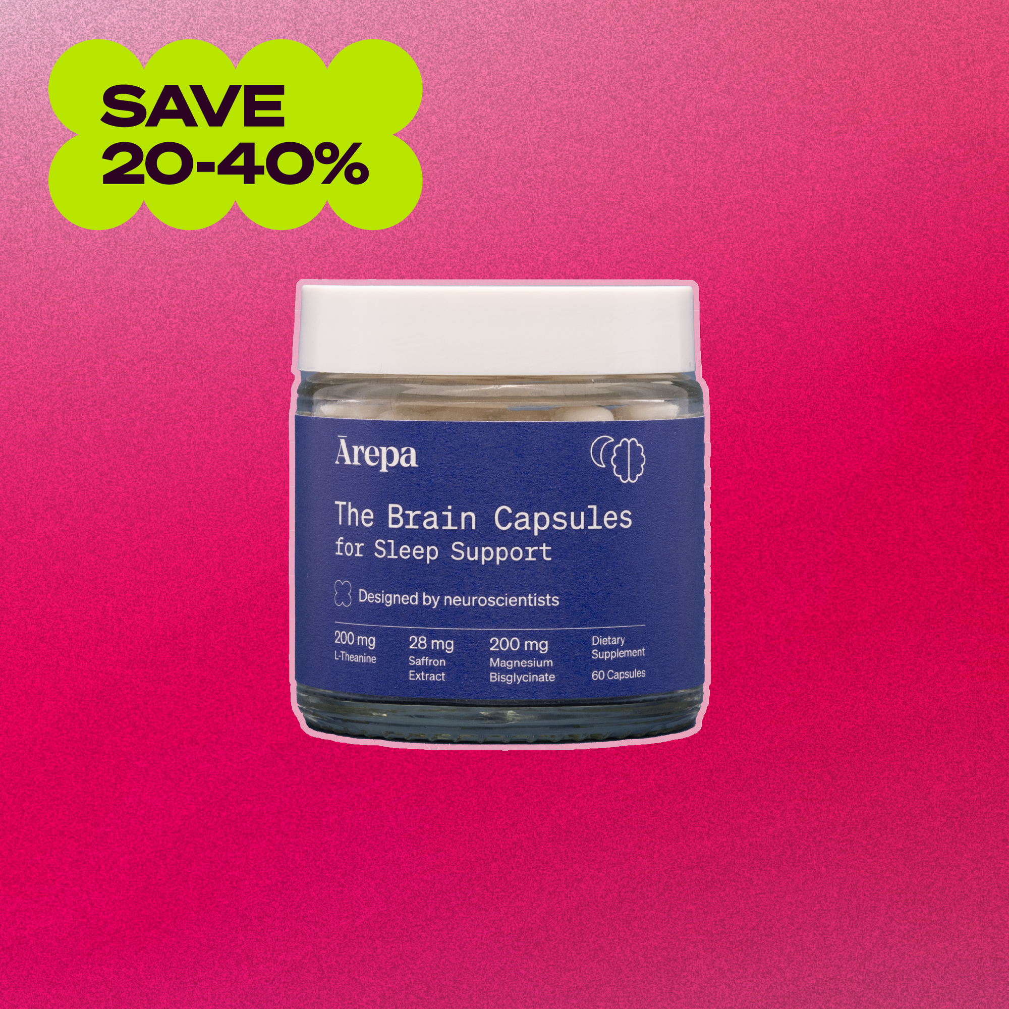 SALE - The Brain Capsules for Sleep Support