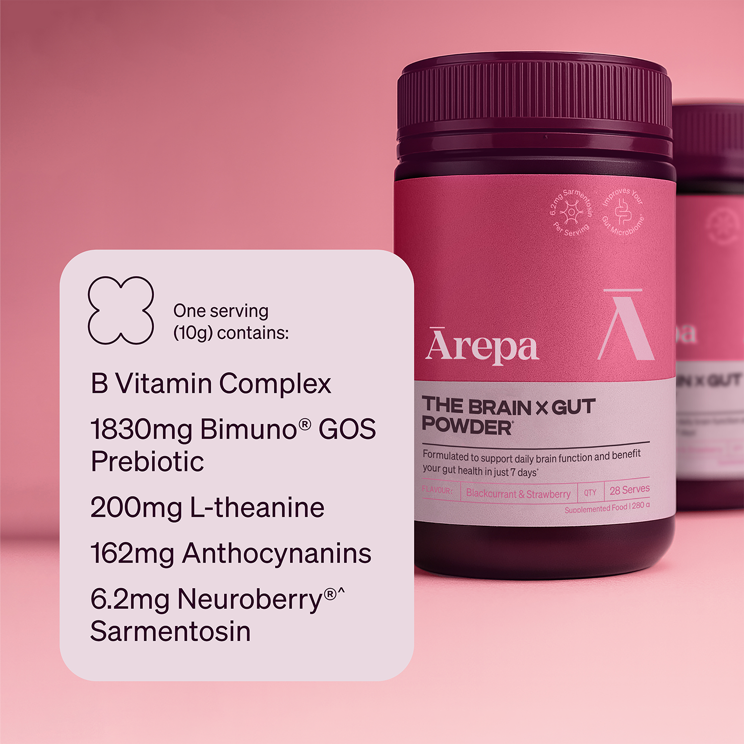 The Brain x Gut Powder⁺ - Drink Ārepa Australia