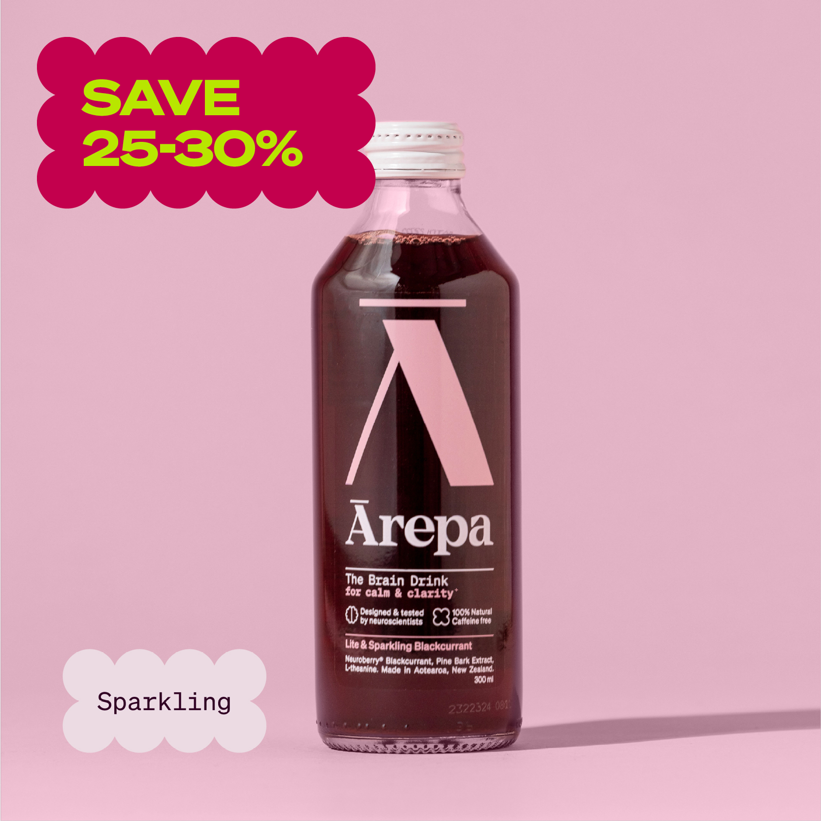 The Brain Drink for Calm & Clarity (300ml)⁺