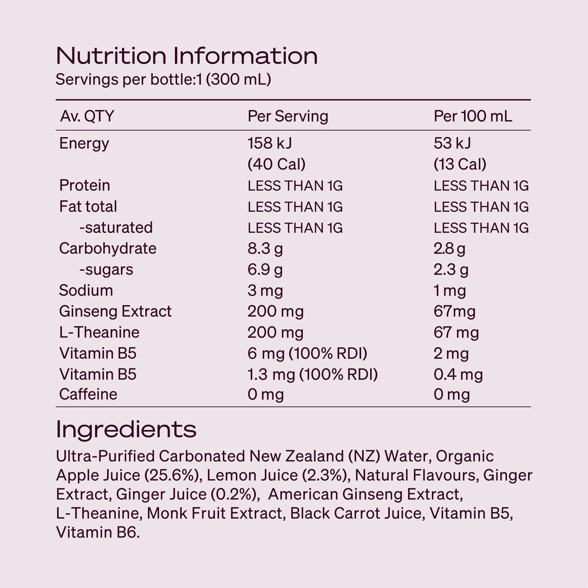 SALE - The Brain Drink for Uplift - Ginger Peach⁺